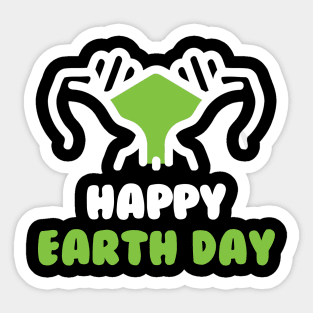 Earth day trend Sticker